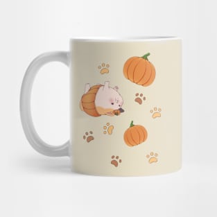 FFXIV - Halloween Pumpkins Fat Cat Mug